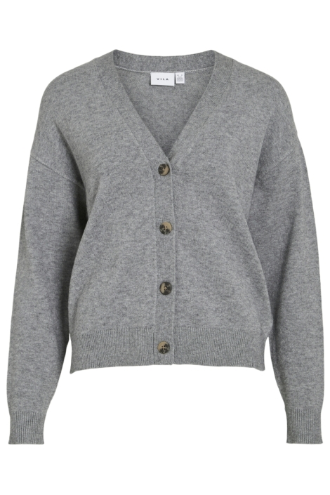 Vila viril v-neck knit cardigan - noos